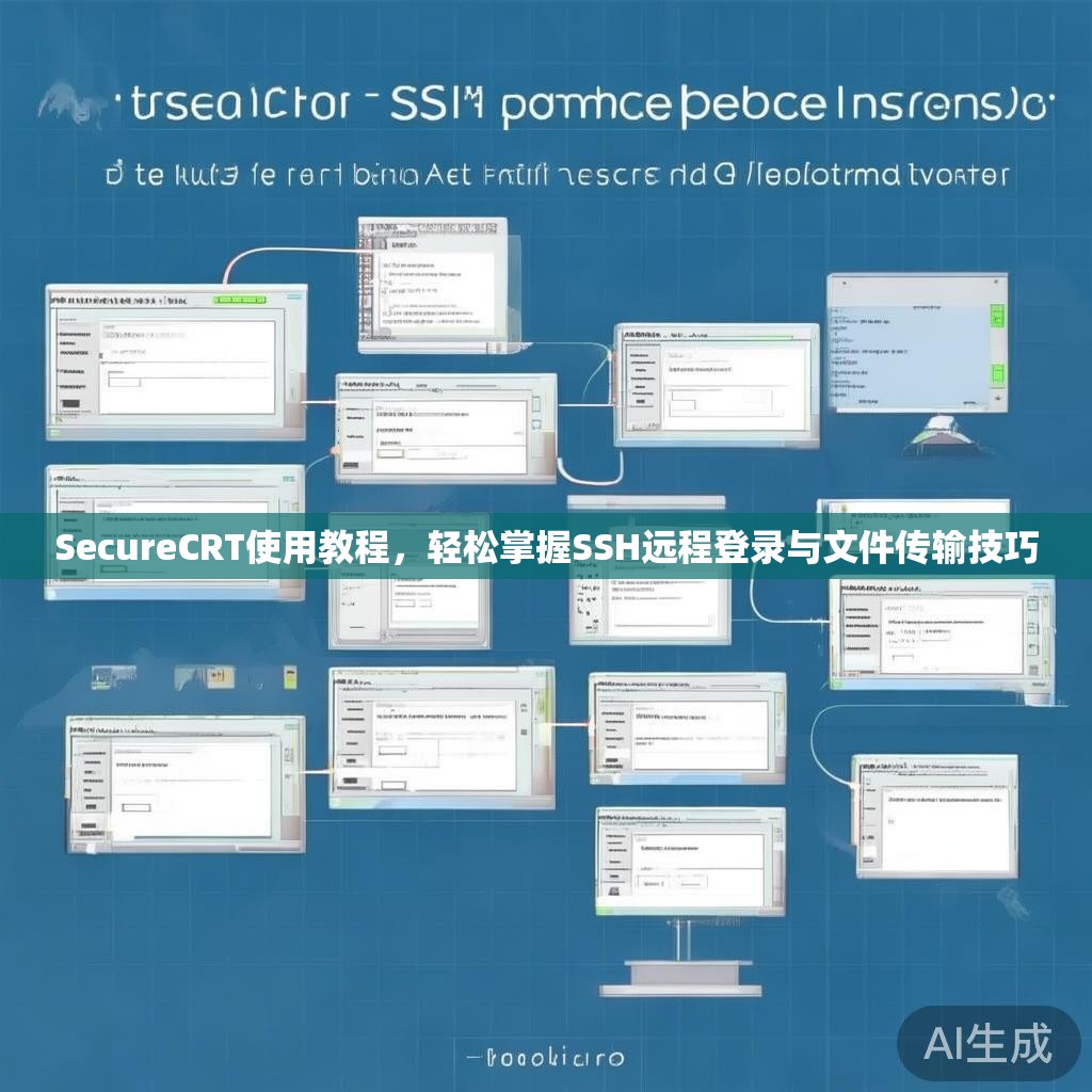 SecureCRT使用教程，轻松掌握SSH远程登录与文件传输技巧