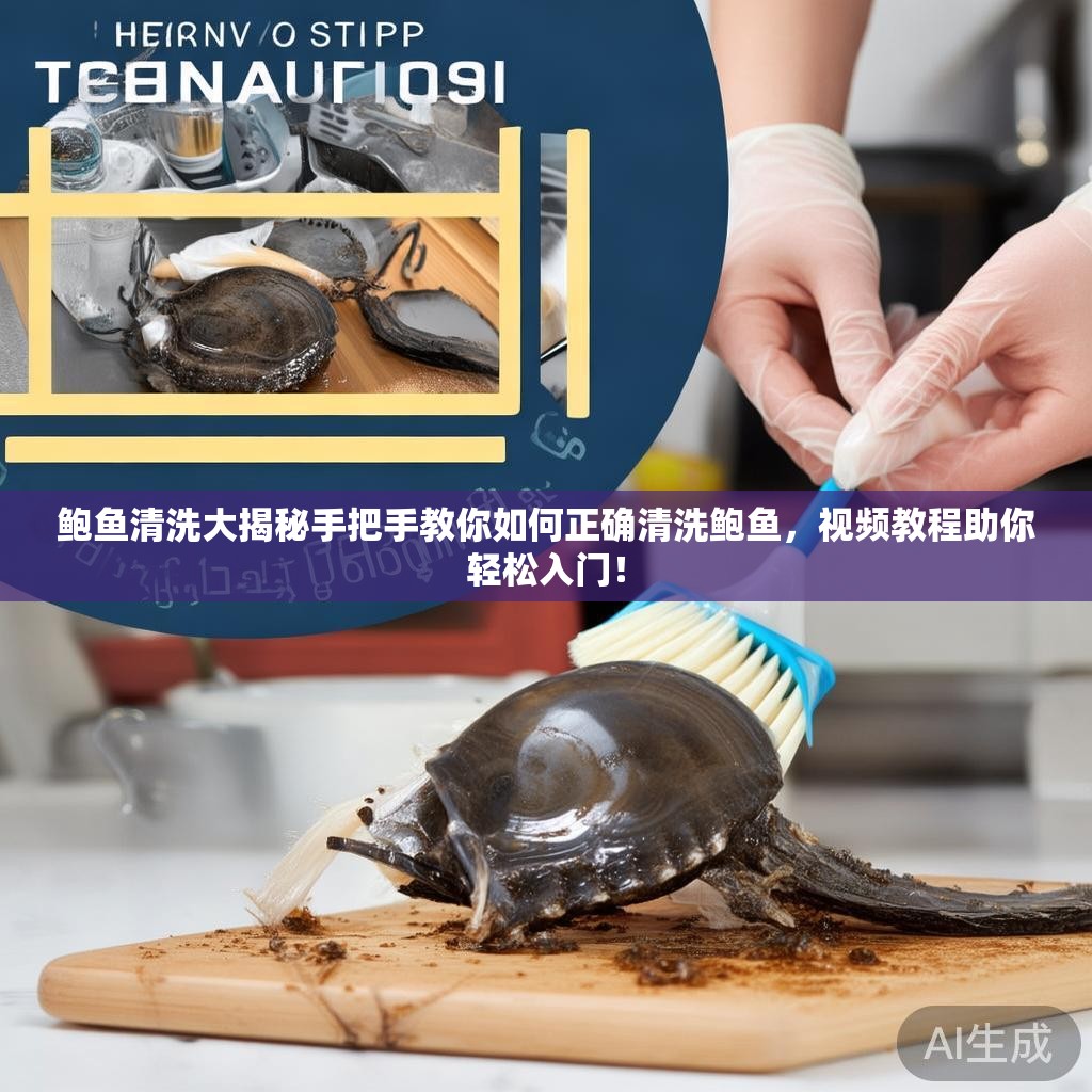 鲍鱼清洗大揭秘手把手教你如何正确清洗鲍鱼，视频教程助你轻松入门！