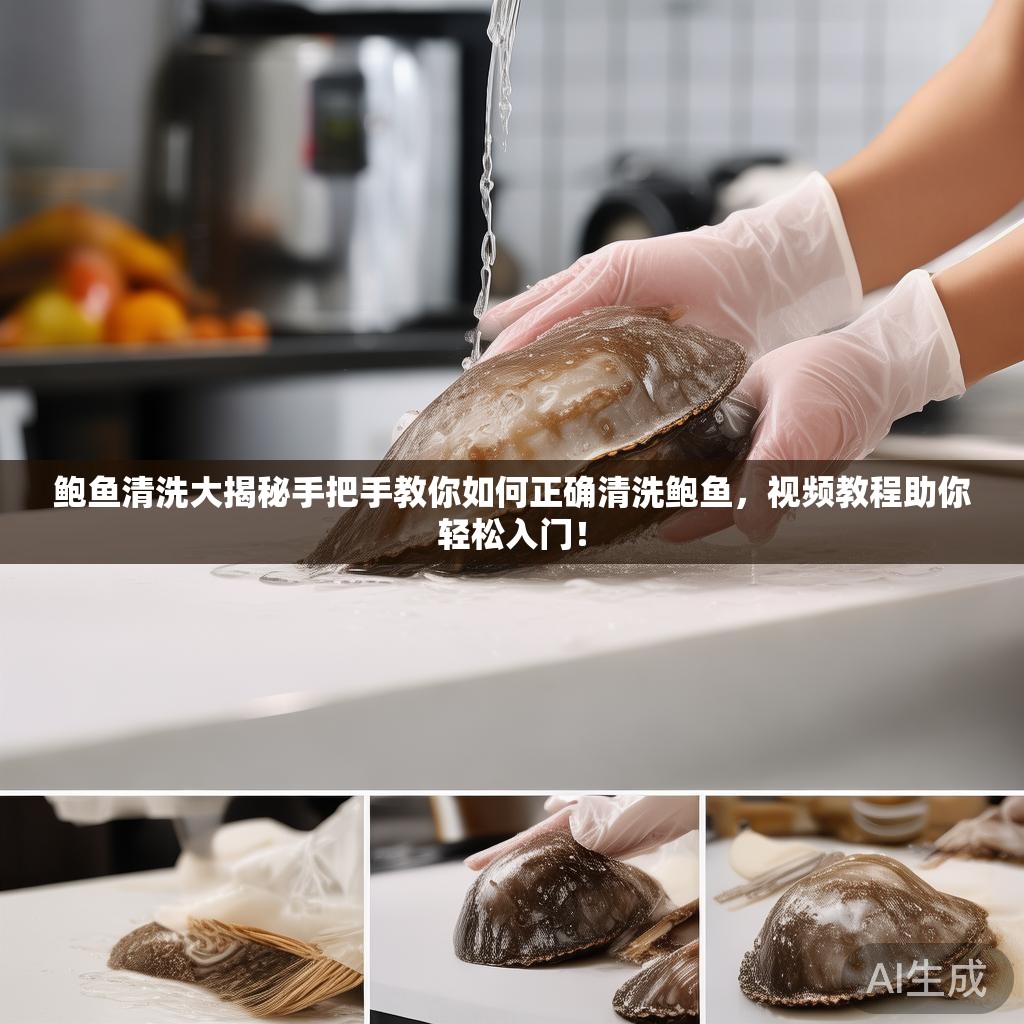 鲍鱼清洗大揭秘手把手教你如何正确清洗鲍鱼，视频教程助你轻松入门！