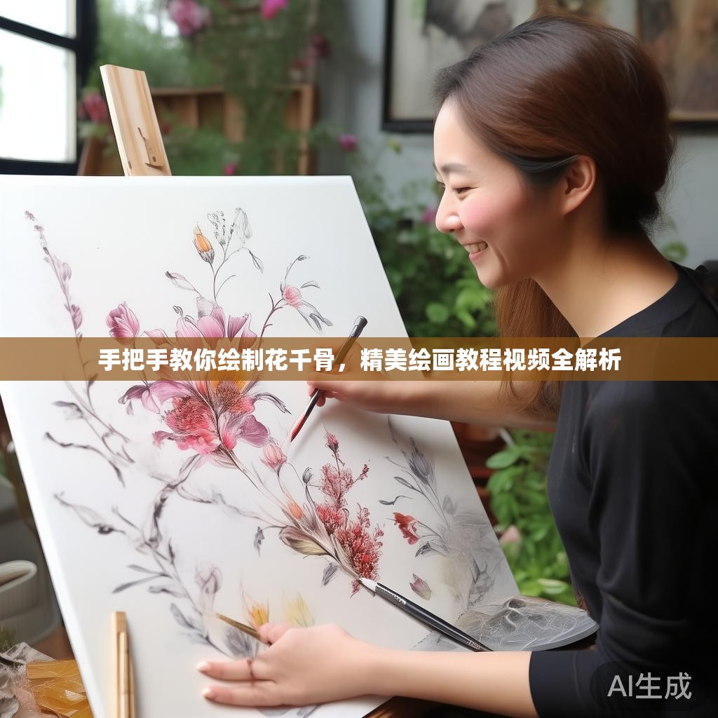 手把手教你绘制花千骨，精美绘画教程视频全解析