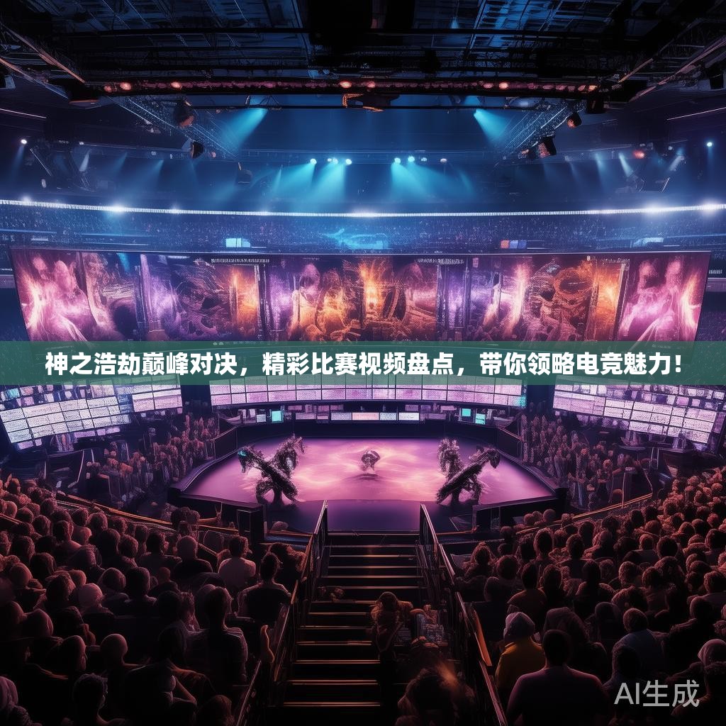 神之浩劫巅峰对决，精彩比赛视频盘点，带你领略电竞魅力！