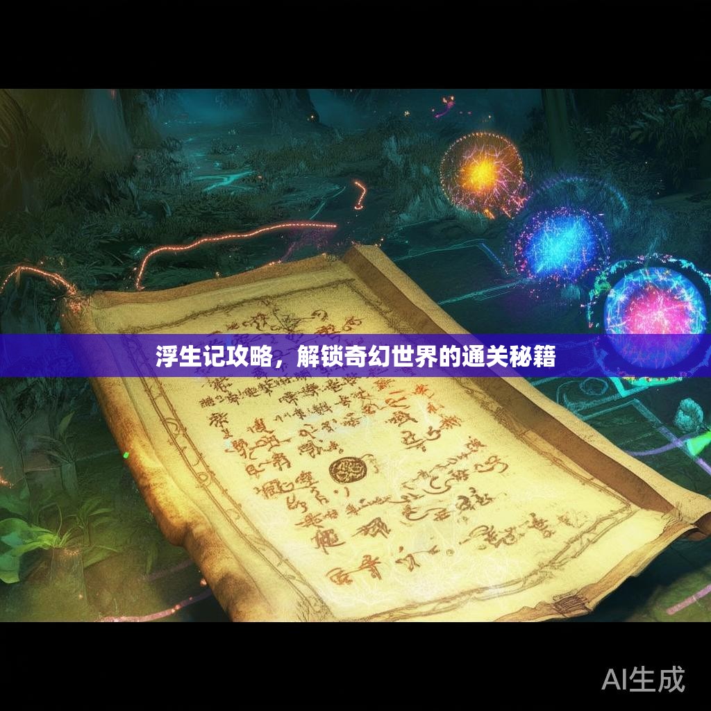 浮生记攻略，解锁奇幻世界的通关秘籍