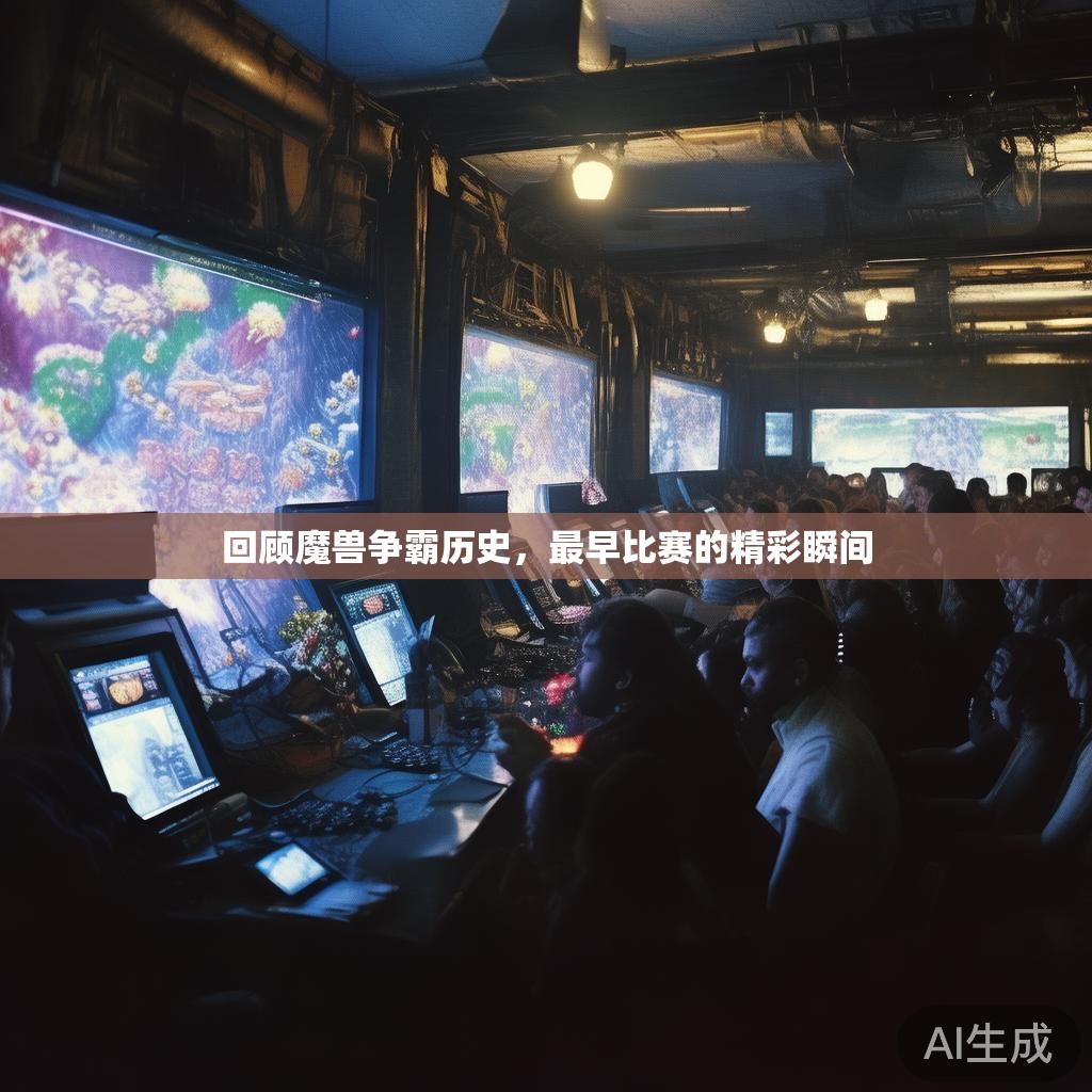 回顾魔兽争霸历史，最早比赛的精彩瞬间