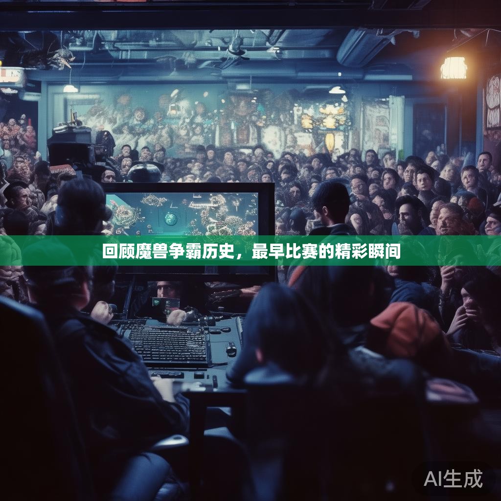 回顾魔兽争霸历史，最早比赛的精彩瞬间