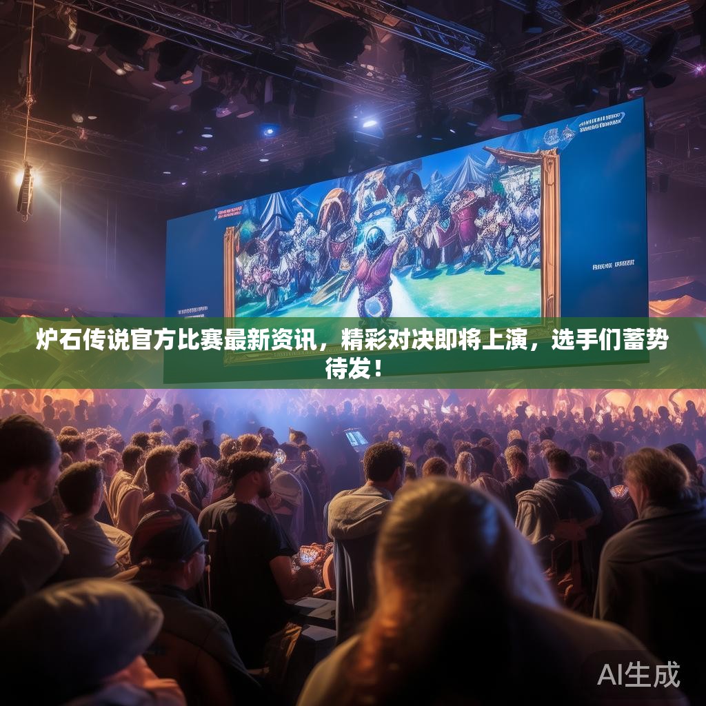 炉石传说官方比赛最新资讯，精彩对决即将上演，选手们蓄势待发！