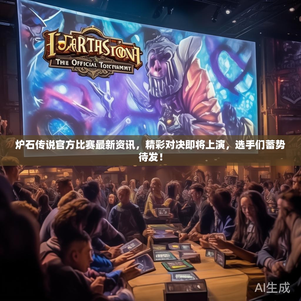炉石传说官方比赛最新资讯，精彩对决即将上演，选手们蓄势待发！