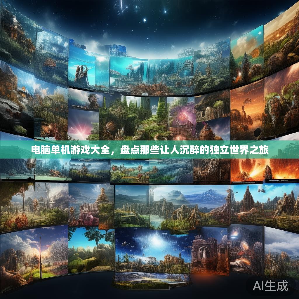 电脑单机游戏大全，盘点那些让人沉醉的独立世界之旅