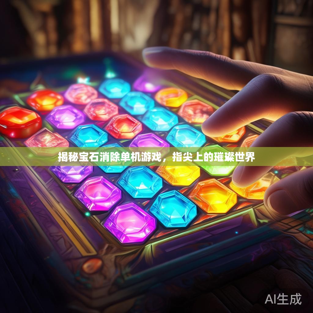 揭秘宝石消除单机游戏，指尖上的璀璨世界
