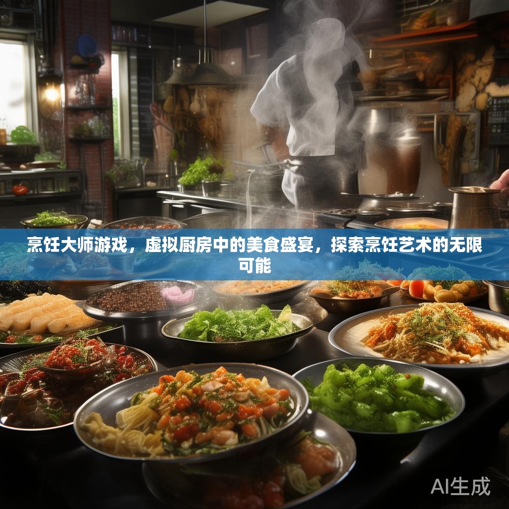 烹饪大师游戏，虚拟厨房中的美食盛宴，探索烹饪艺术的无限可能