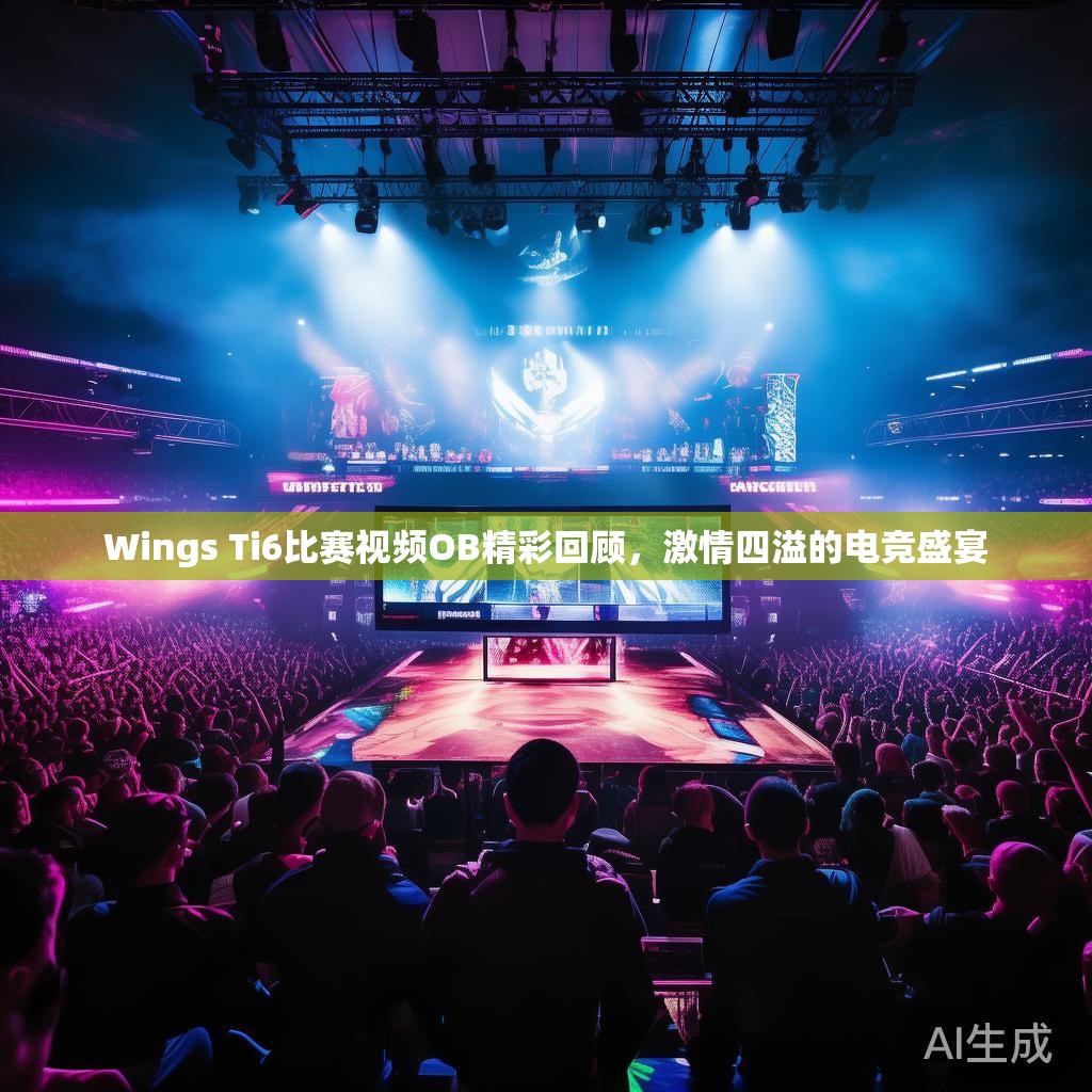 Wings Ti6比赛视频OB精彩回顾，激情四溢的电竞盛宴