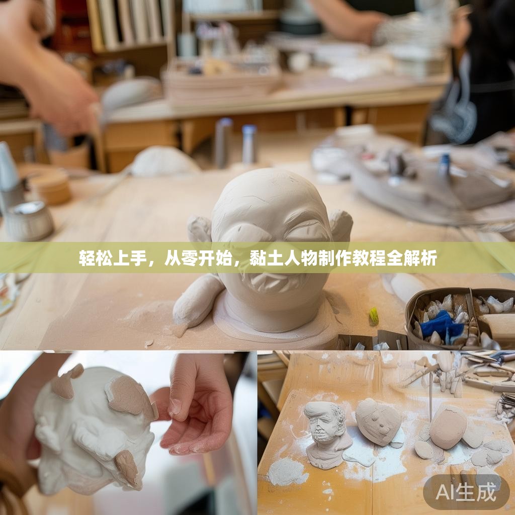 轻松上手，从零开始，黏土人物制作教程全解析