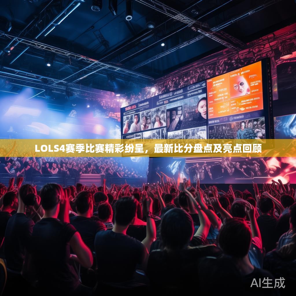 LOLS4赛季比赛精彩纷呈，最新比分盘点及亮点回顾