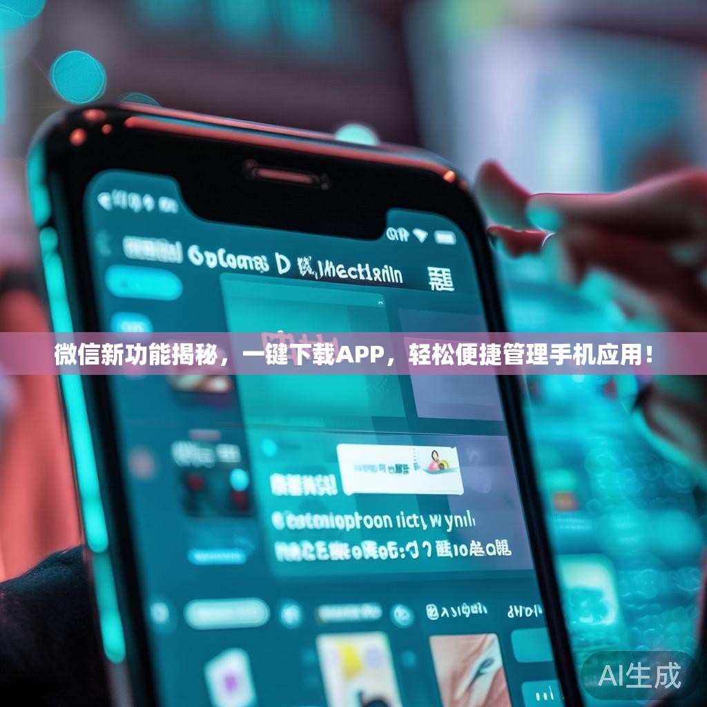 微信新功能揭秘，一键下载APP，轻松便捷管理手机应用！