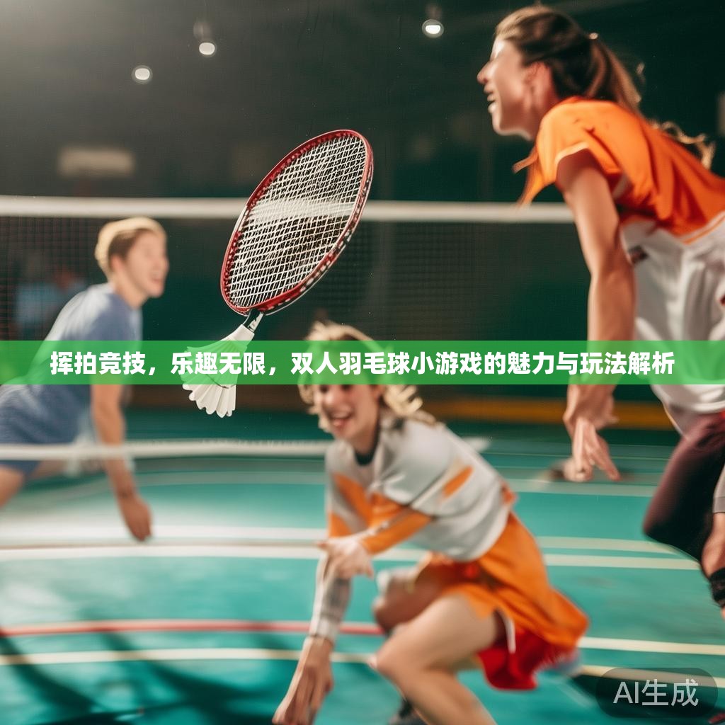 挥拍竞技，乐趣无限，双人羽毛球小游戏的魅力与玩法解析
