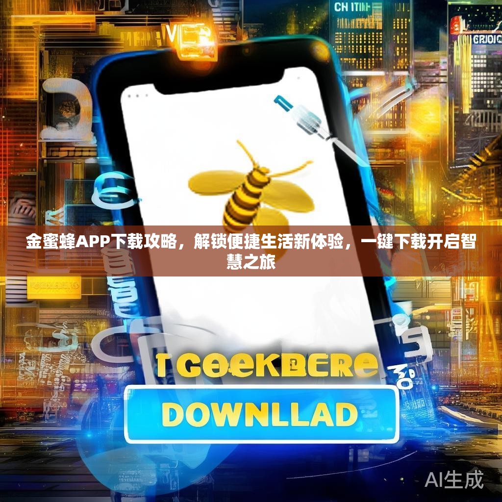 金蜜蜂APP下载攻略，解锁便捷生活新体验，一键下载开启智慧之旅
