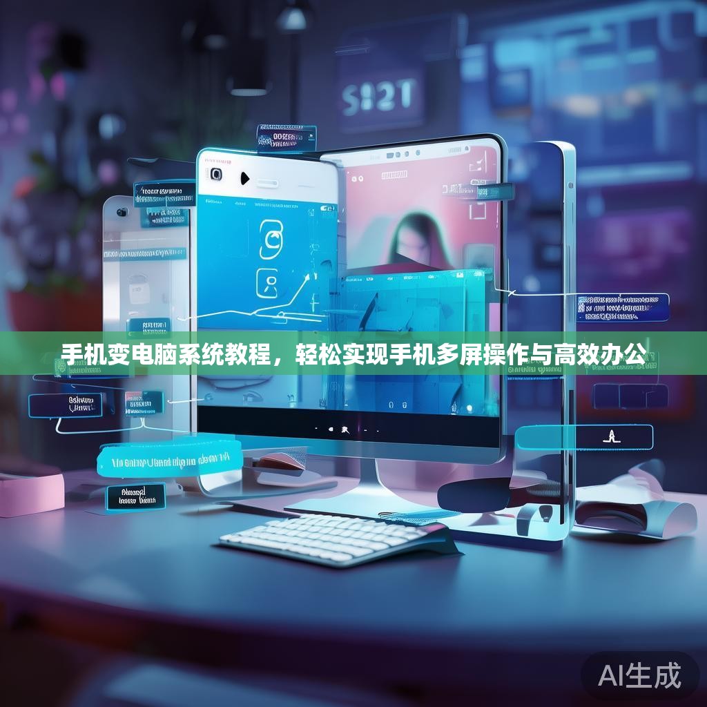 手机变电脑系统教程，轻松实现手机多屏操作与高效办公
