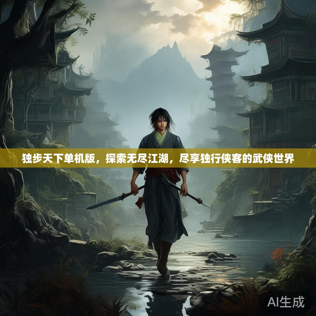 独步天下单机版，探索无尽江湖，尽享独行侠客的武侠世界