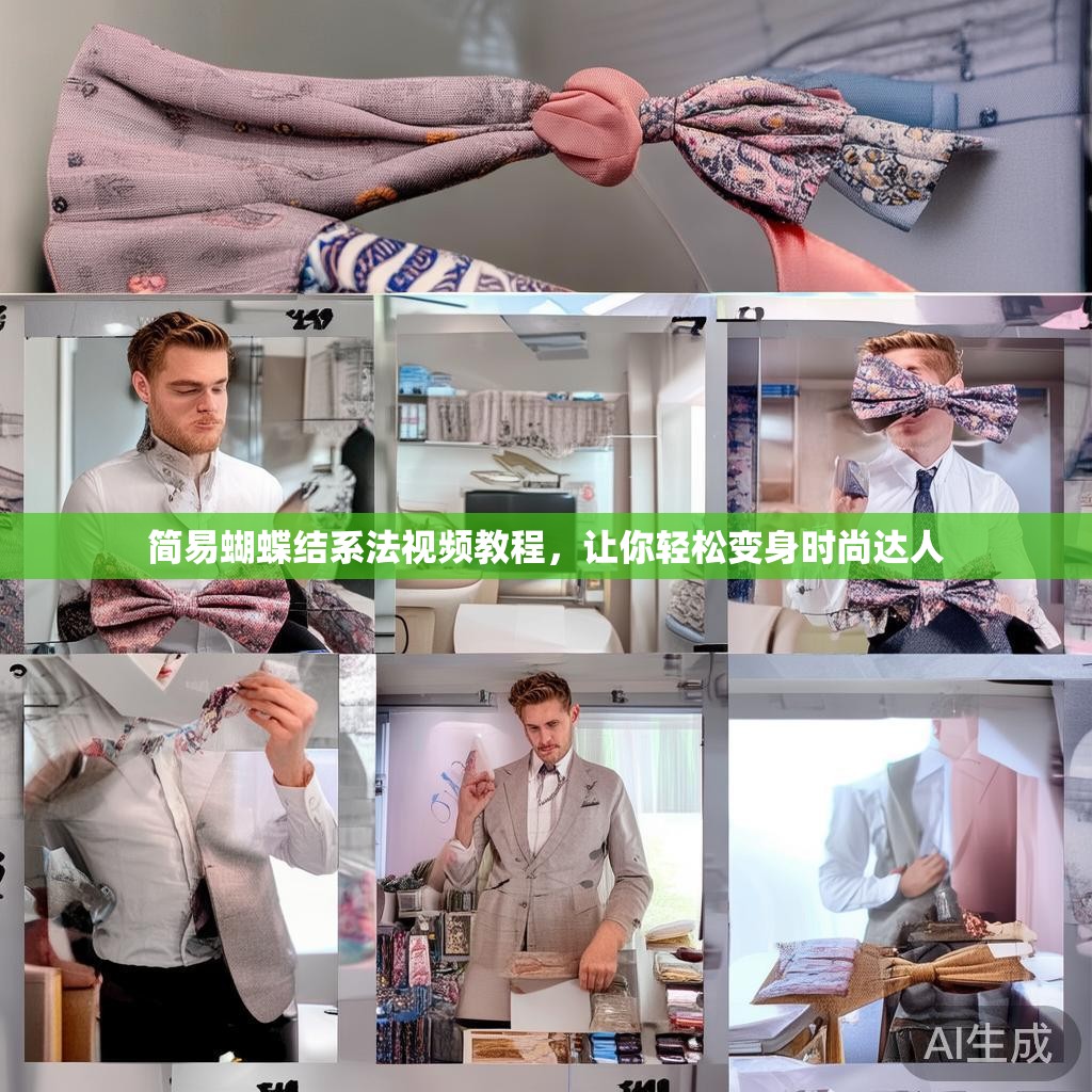 简易蝴蝶结系法视频教程，让你轻松变身时尚达人