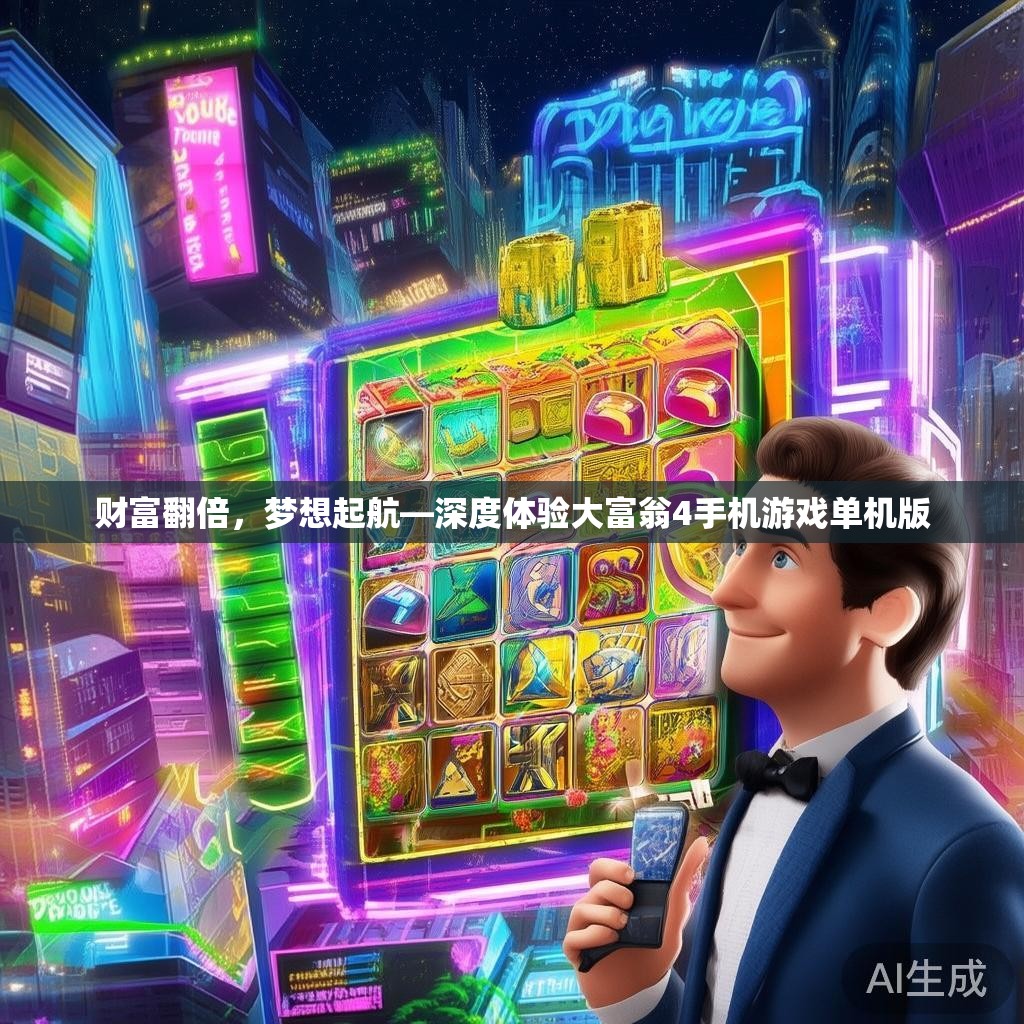 财富翻倍，梦想起航—深度体验大富翁4手机游戏单机版