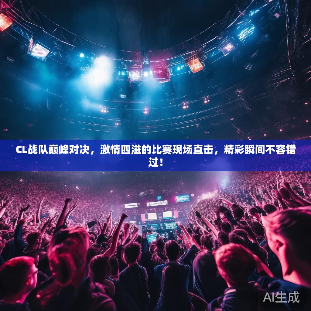 CL战队巅峰对决，激情四溢的比赛现场直击，精彩瞬间不容错过！