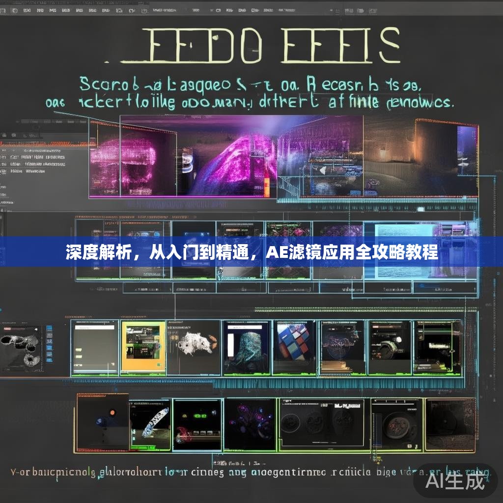 深度解析，从入门到精通，AE滤镜应用全攻略教程