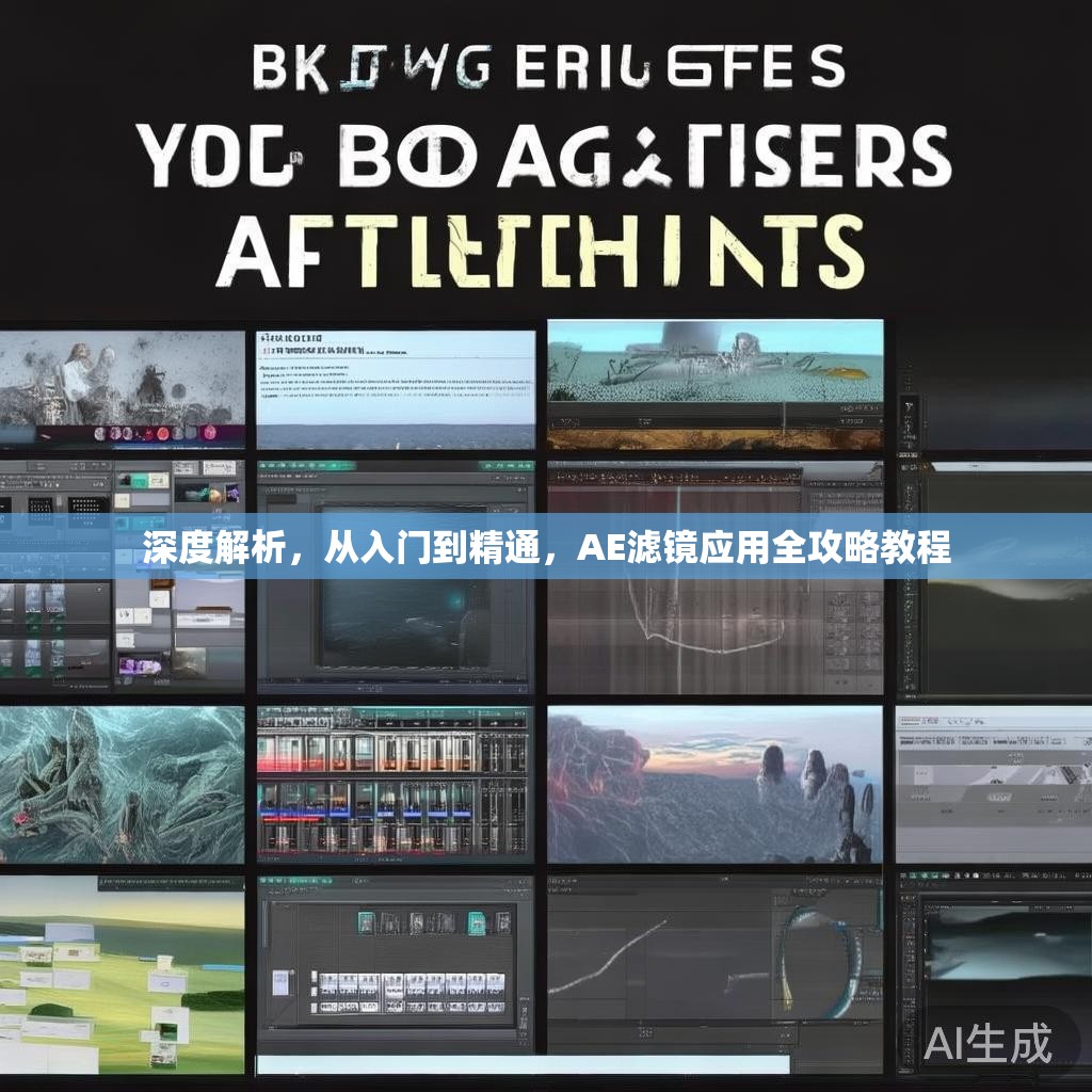 深度解析，从入门到精通，AE滤镜应用全攻略教程