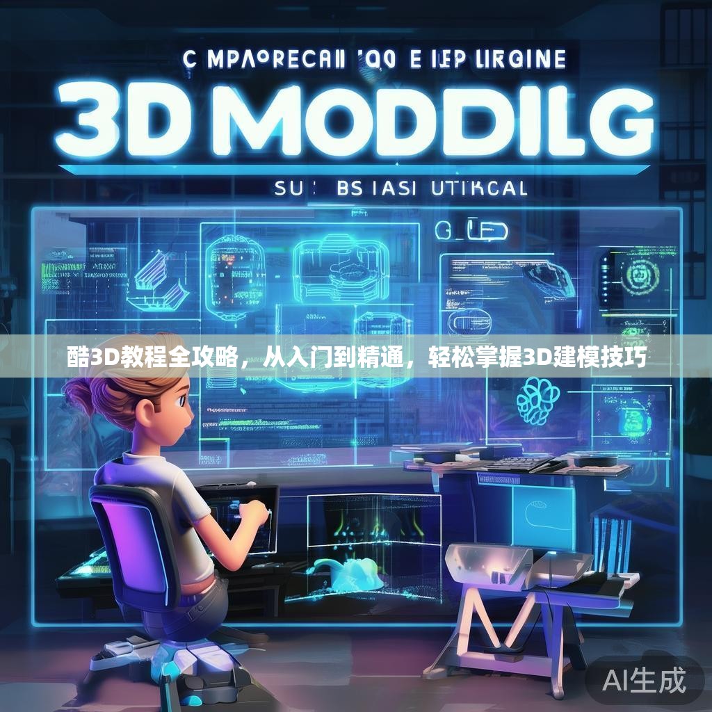 酷3D教程全攻略,从入门到精通,轻松掌握3D建模技巧 酷3D教程全攻略,从入门到精通,轻松掌握3D建模技巧