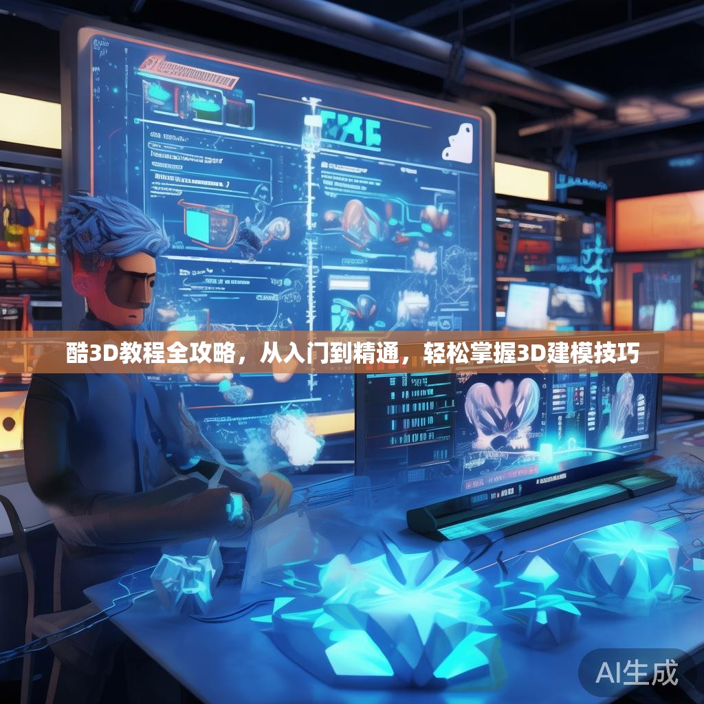 酷3D教程全攻略,从入门到精通,轻松掌握3D建模技巧 酷3D教程全攻略,从入门到精通,轻松掌握3D建模技巧