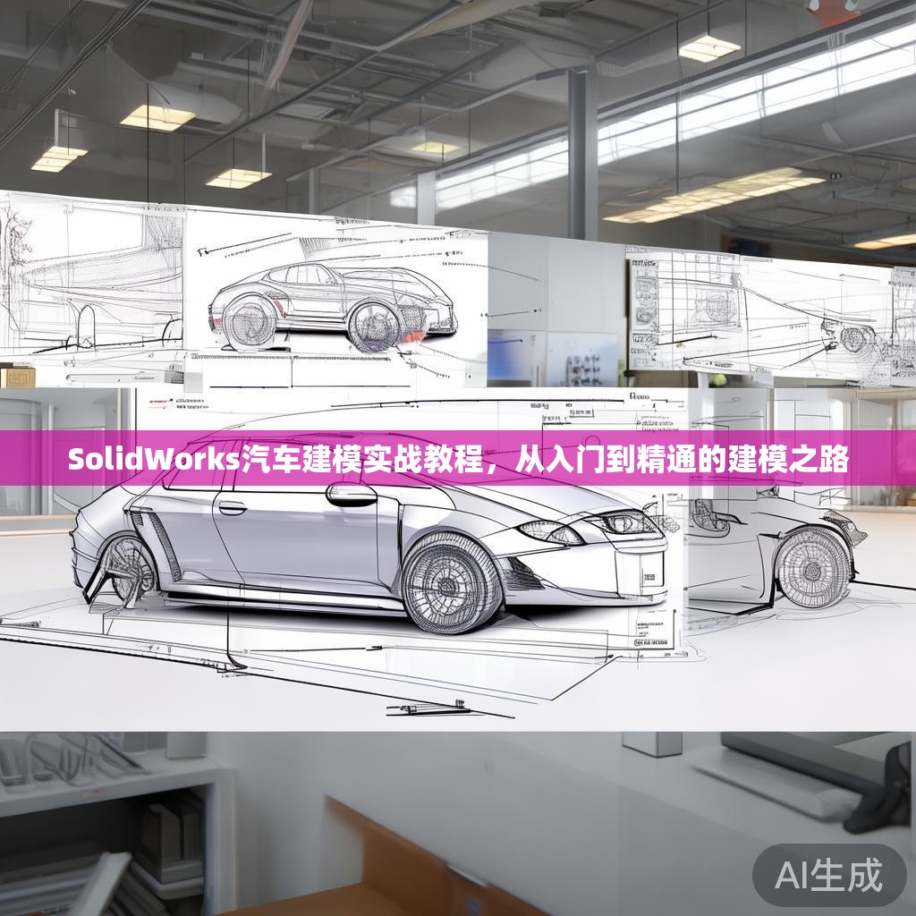 SolidWorks汽车建模实战教程，从入门到精通的建模之路