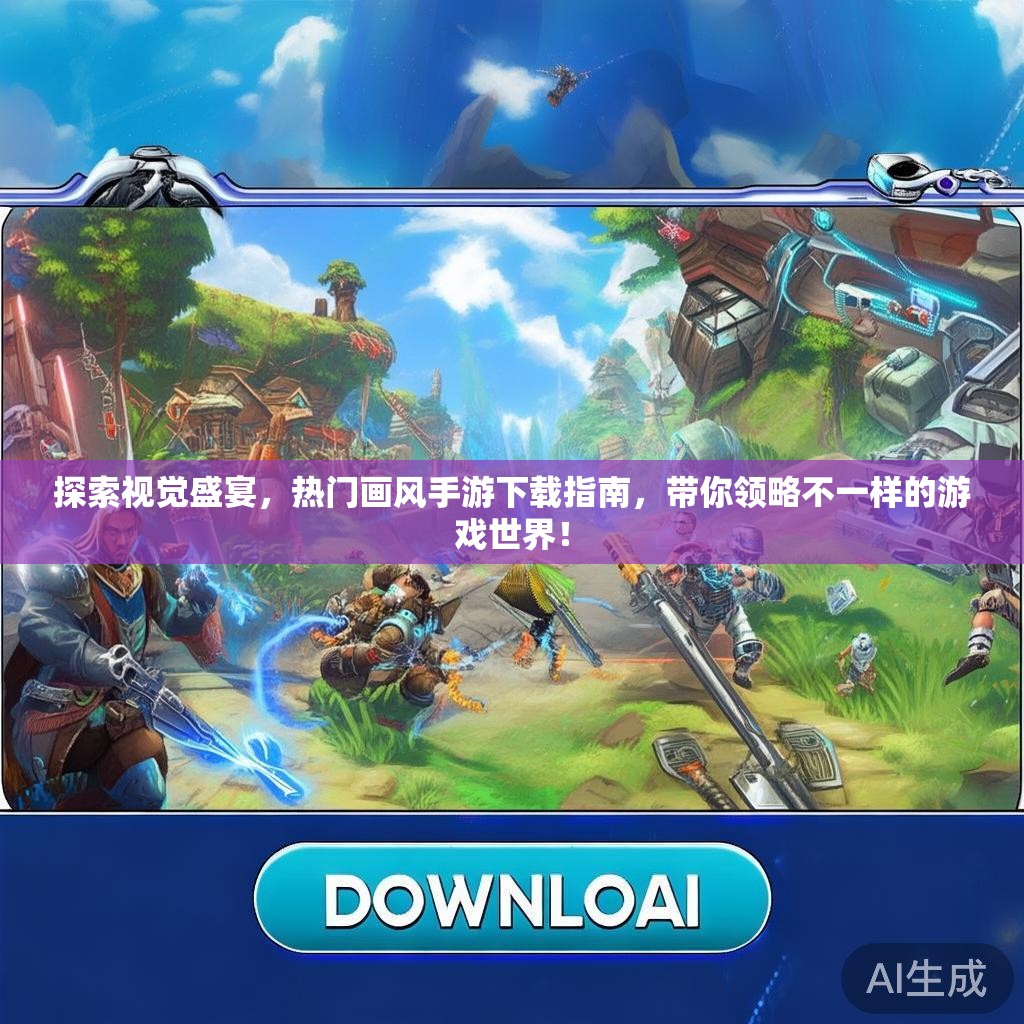 探索视觉盛宴，热门画风手游下载指南，带你领略不一样的游戏世界！