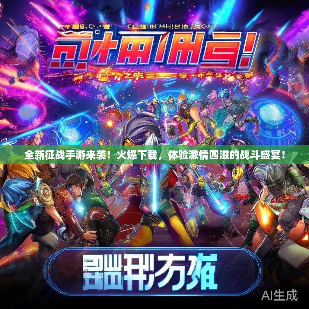 全新征战手游来袭！火爆下载，体验激情四溢的战斗盛宴！
