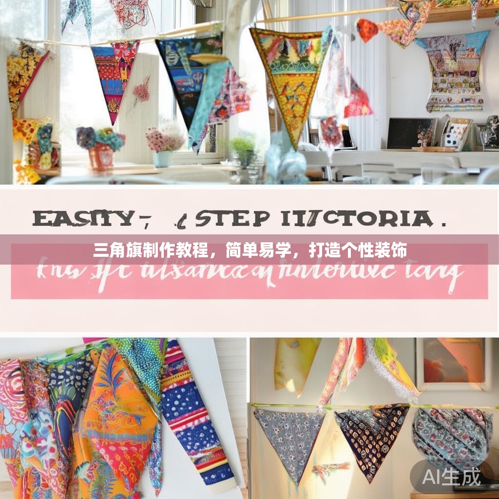 三角旗制作教程,简单易学,打造个性装饰 三角旗制作教程,简单易学,打造个性装饰