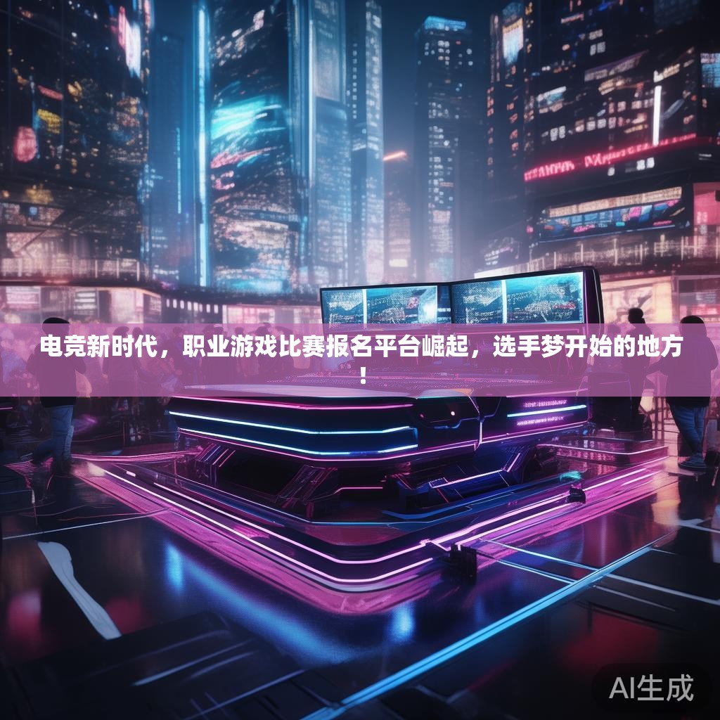 电竞新时代，职业游戏比赛报名平台崛起，选手梦开始的地方！