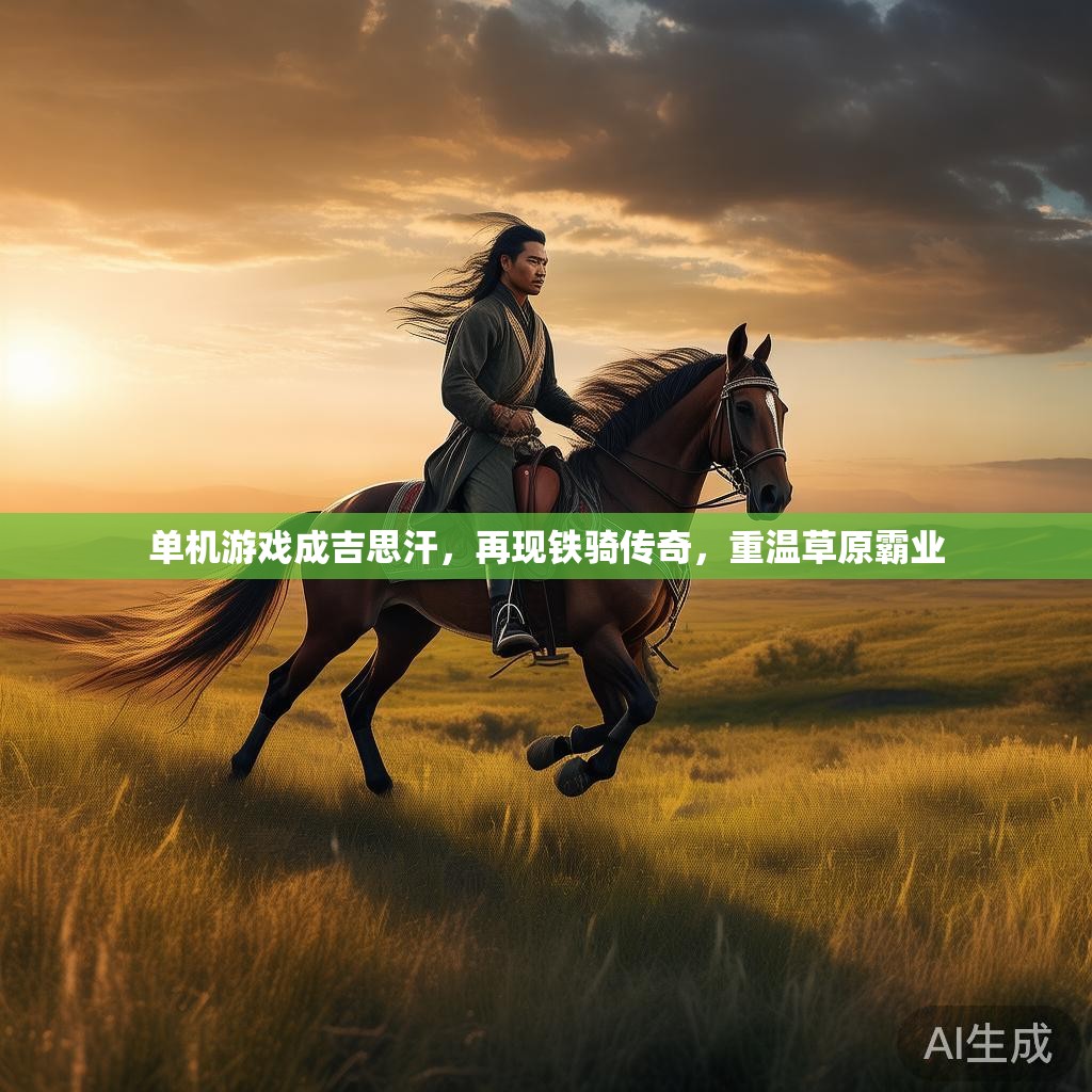 单机游戏成吉思汗，再现铁骑传奇，重温草原霸业