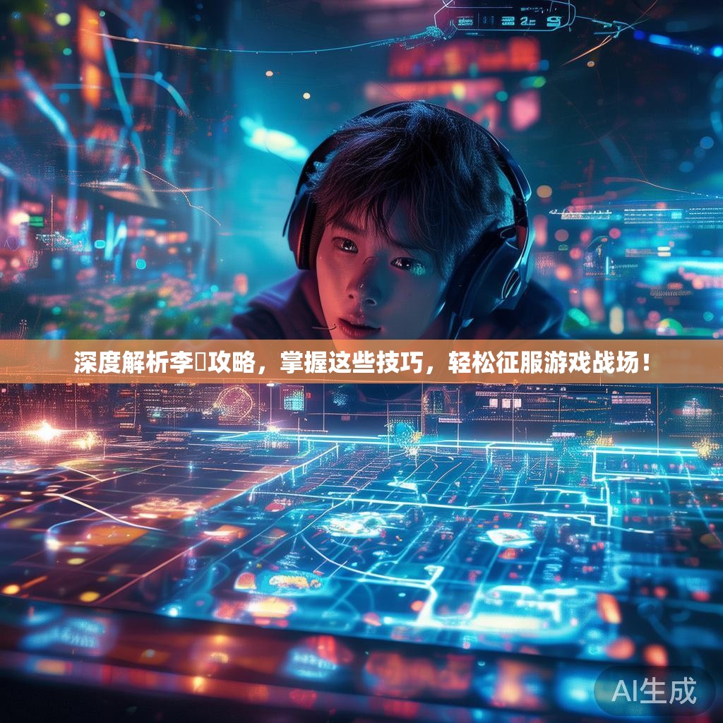 深度解析李倓攻略，掌握这些技巧，轻松征服游戏战场！