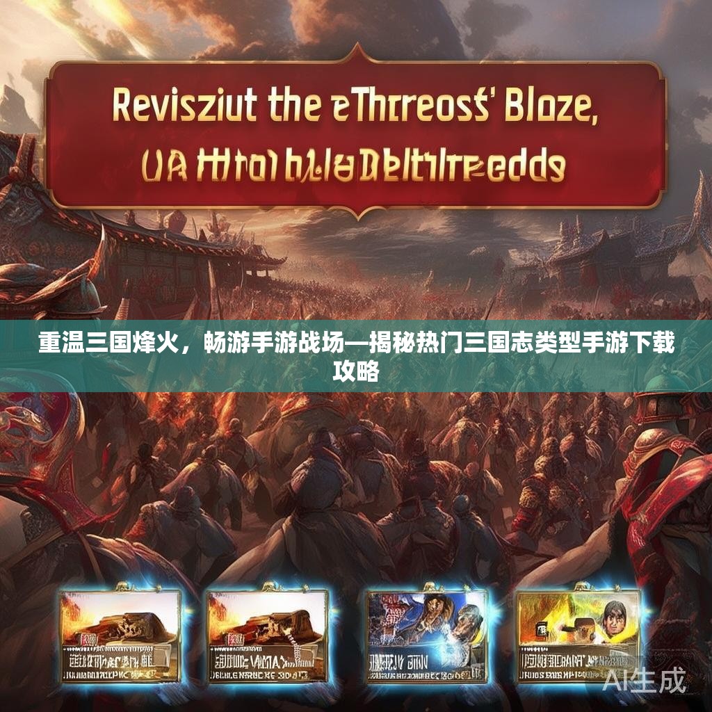 重温三国烽火，畅游手游战场—揭秘热门三国志类型手游下载攻略