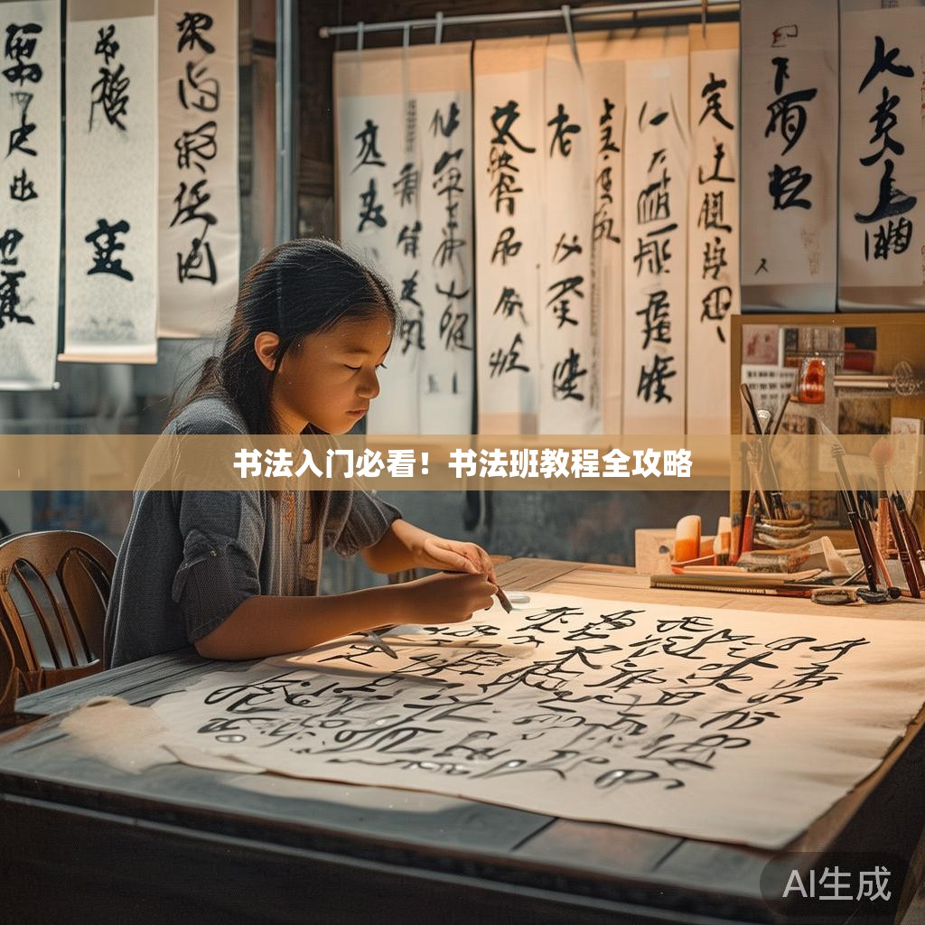 书法入门必看！书法班教程全攻略