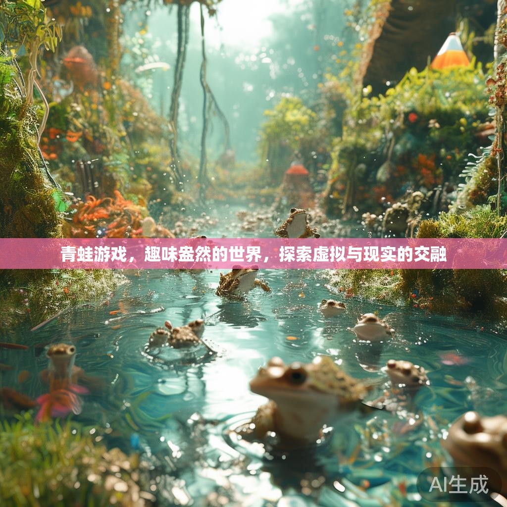 青蛙游戏，趣味盎然的世界，探索虚拟与现实的交融