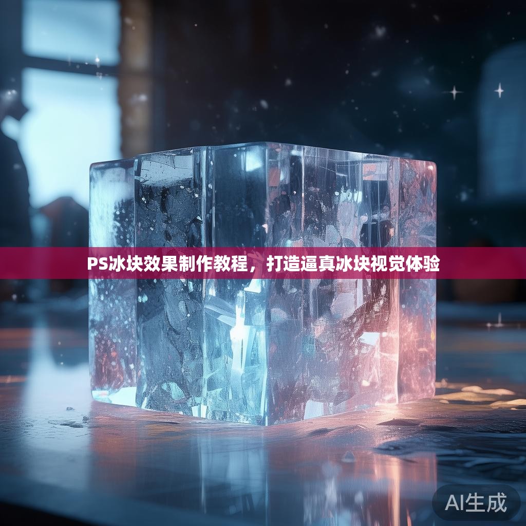 PS冰块效果制作教程，打造逼真冰块视觉体验