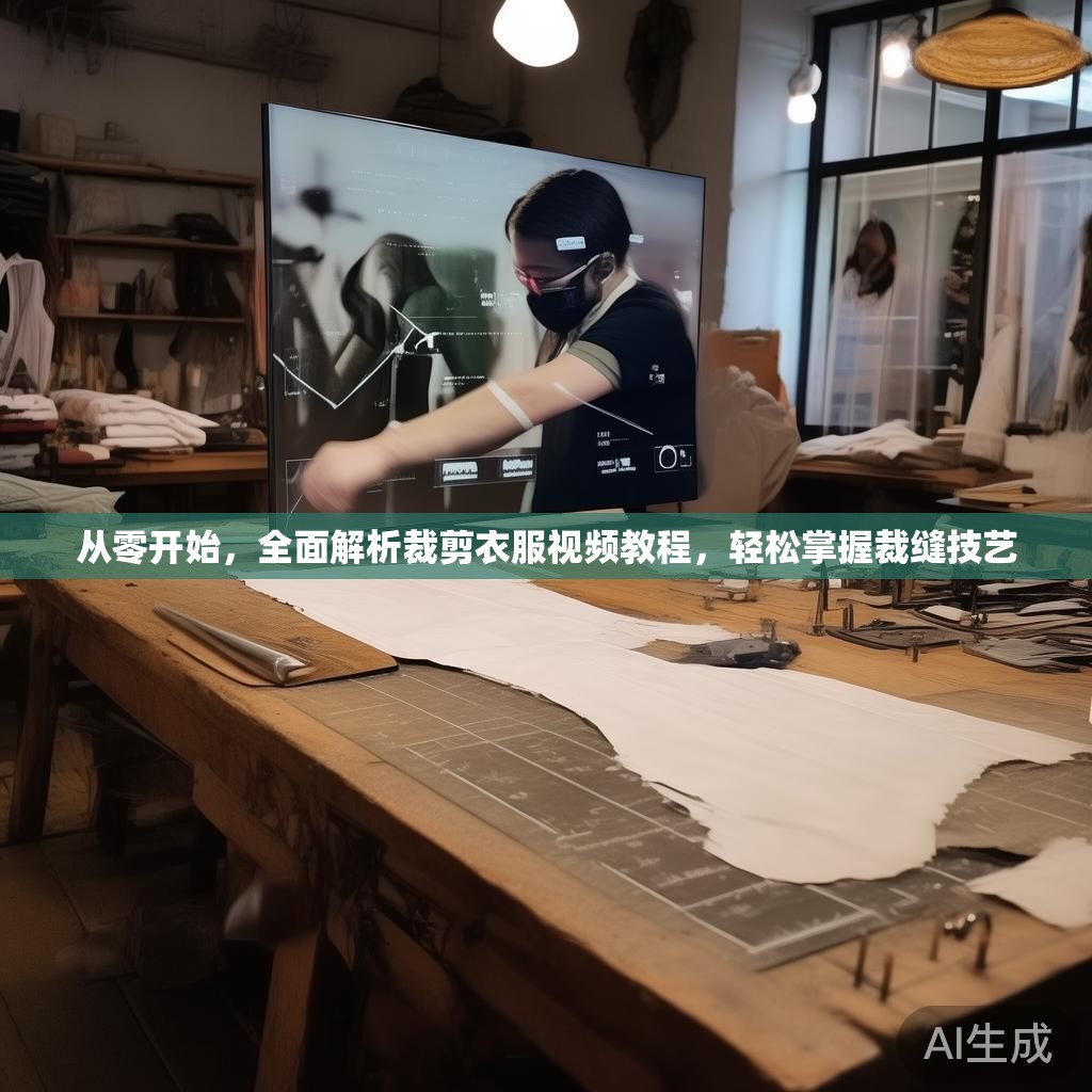 从零开始，全面解析裁剪衣服视频教程，轻松掌握裁缝技艺