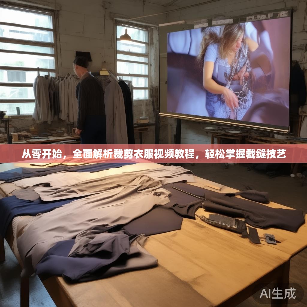 从零开始，全面解析裁剪衣服视频教程，轻松掌握裁缝技艺
