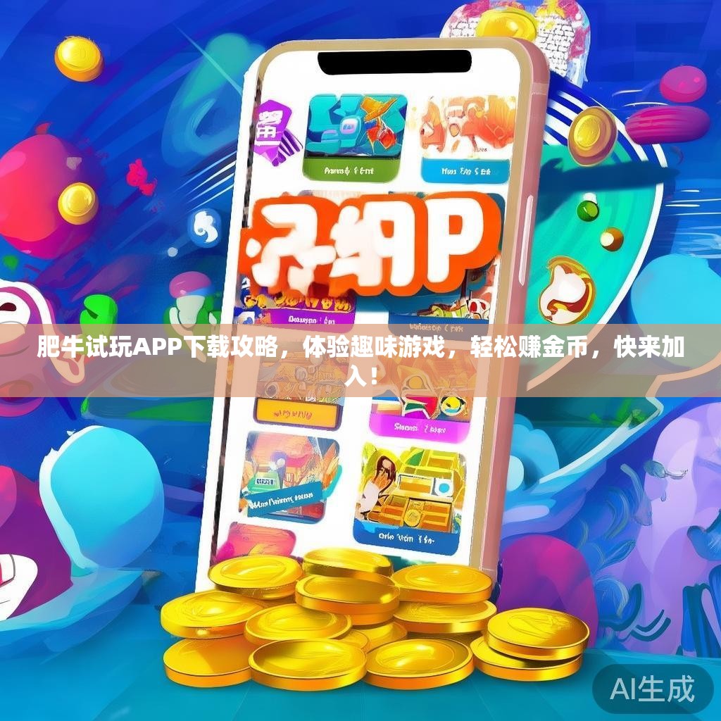 肥牛试玩APP下载攻略，体验趣味游戏，轻松赚金币，快来加入！