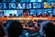 Dota2赛场再现边打边骂选手，网络暴力引发关注