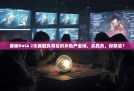 揭秘Dota 2比赛胜负背后的灰色产业链，买胜负，你敢信？