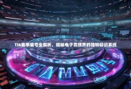 TI6赛事编号全解析，揭秘电子竞技界的独特标识系统