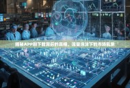 揭秘APP刷下载背后的真相，流量泡沫下的市场乱象