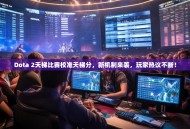 Dota 2天梯比赛校准天梯分，新机制来袭，玩家热议不断！
