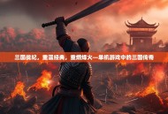 三国战纪，重温经典，重燃烽火—单机游戏中的三国传奇