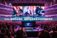Dota 2赛事风云再起，直播平台带你全方位观战精彩对决