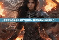 手游穿越火线罗拉美图下载攻略，捕捉战场女神的瞬间魅力！